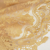 Mesh Embroidered Clara Gold