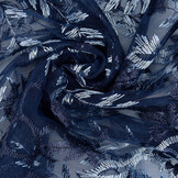 Mesh Embroidered Adeline Blue