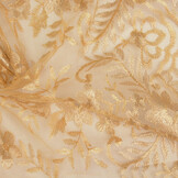 Mesh Embroidered Adele Gold