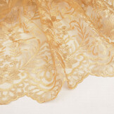 Mesh Embroidered Adele Gold