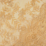 Mesh Embroidered Adele Gold