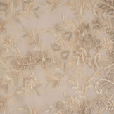 Mesh Embroidered Adele Champagne