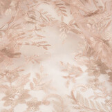 Mesh Embroidered Adele Powder Pink - Beige
