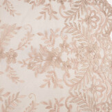 Mesh Embroidered Adele Powder Pink - Beige