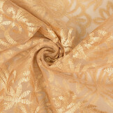 Mesh Embroidered Cecile Gold