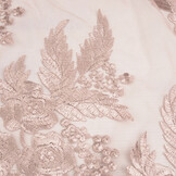 Netz Bestickt Agatha Altrosa