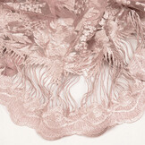 Netz Bestickt Agatha Altrosa