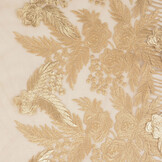 Mesh Geborduurd Agatha Goud
