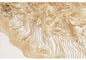 Mesh Embroidered Agatha Gold
