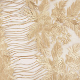Mesh Geborduurd Agatha Goud