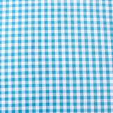 Gingham Check 8 mm Light Aqua