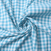 Boerenbont Ruit 8 mm Licht Aqua