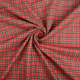 100% Katoen Flanel Ruitjes 2