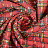 100% Baumwolle Flanell Karo 2