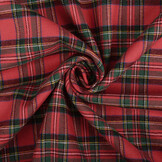 100% Baumwolle Flanell Karo 4