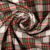 100% Baumwolle Flanell Karo 5