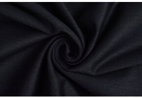 Jersey Stretch Denim Marine Blauw