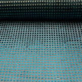 Pailletten auf Lurex Dunkelaqua