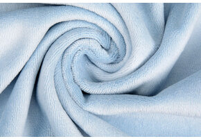 Nicky Velours Baby Blauw