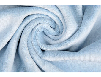 Nicky Velours Baby Blauw