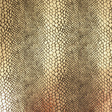 Lamé Snake Print Gold