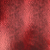 Lamé Slangenprint Rood
