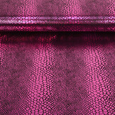 Lamé Slangenprint Fuchsia