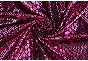 Lamé Slangenprint Fuchsia