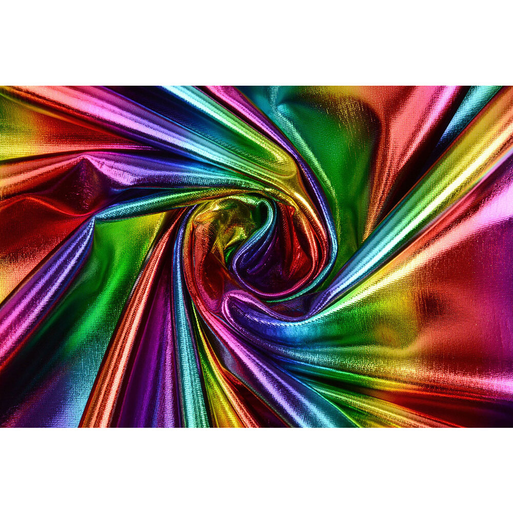 Lamé Rainbow Narrow - YES Fabrics