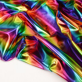 Lamé Regenbogen Schmal