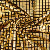 Lamé Check Gold