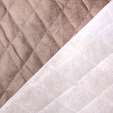 Gewatteerde Alcantara Suede Poeder Roze