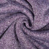 Knitted Jogging, Fur Melange Purple