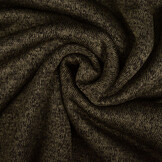 Sweatstoff Gestrickt, Bunt Melange Armeegrün