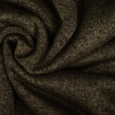 Sweatstoff Gestrickt, Bunt Melange Armeegrün