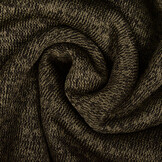 Sweatstoff Gestrickt, Bunt Melange Armeegrün