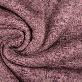 Knitted Jogging, Fur Melange Cyclamen Pink