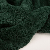 Sweatstoff Gestrickt, Bunt Melange Dunkel Grün