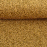 Sweatstoff Gestrickt, Bunt Melange Ocker Gelb