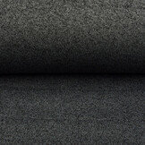 Sweatstoff Gestrickt, Bunt Melange Dunkelgrau