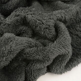 Sweatstoff Gestrickt, Bunt Melange Dunkelgrau