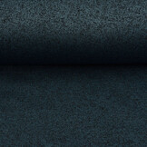 Sweatstoff Gestrickt, Bunt Melange Petrol