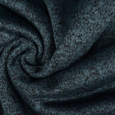 Knitted Jogging, Fur Melange Petrol