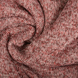 Knitted Jogging, Fur Melange Red