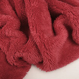 Sweatstoff Gestrickt, Bunt Melange Rot