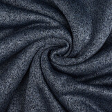 Knitted Jogging, Fur Melange Navy Blue