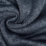 Knitted Jogging, Fur Melange Navy Blue