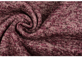 Strickfleece 3-Tone Alpenveilchen Rosa
