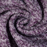 Knitted Fleece 3-Tone Purple