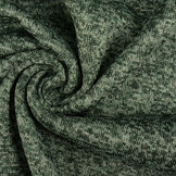 Knitted Fleece 3-Tone Dark Green